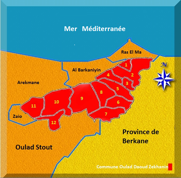 	Limites territoriales de la commune